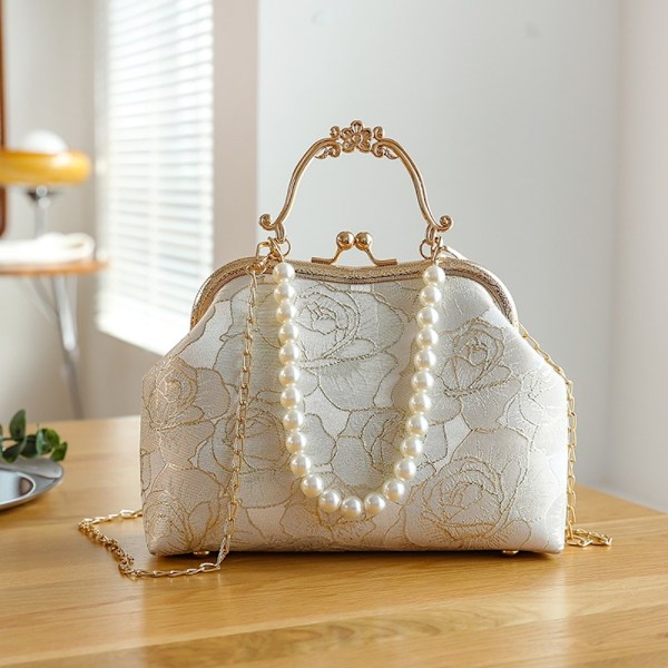 Bankett Taske Qipao Taske LYSS GULD LYSS GULD Light Gold Light Gold