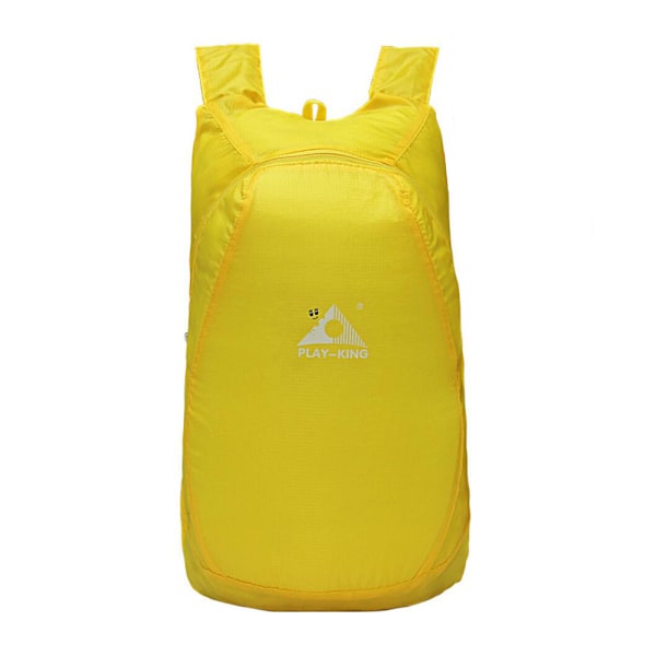 Kompakti kokoontaitettava vedenpitävä reppu Musta-FA2- Black one size