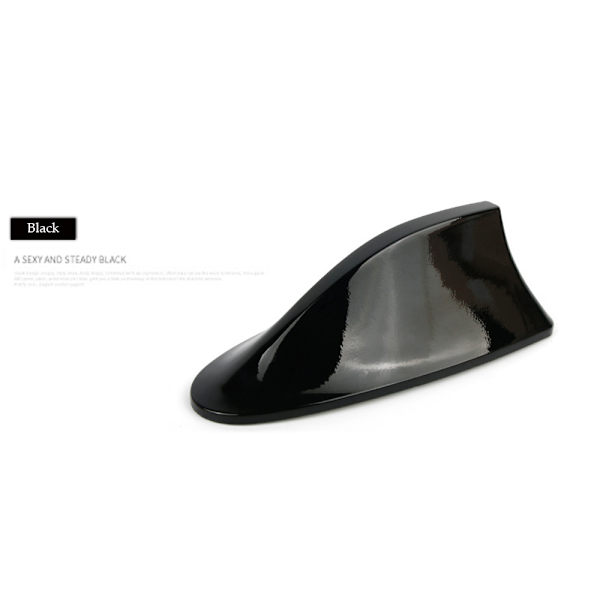 Hajfin Bilantenn Radiosignalmottaker SVART black