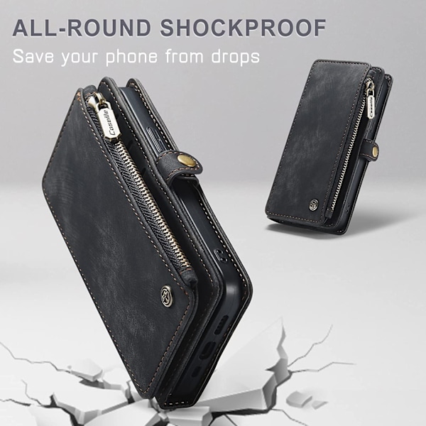 caseme 008 til iPhone 14 sort sort