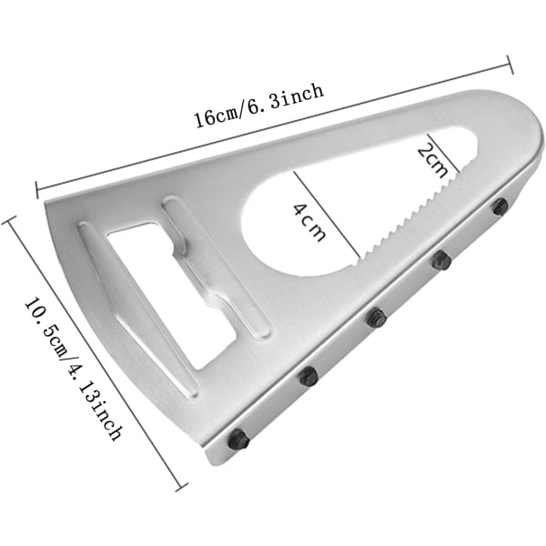 Universal Jar Opener Jar Lid Opener Multipurpose Opener med Gni