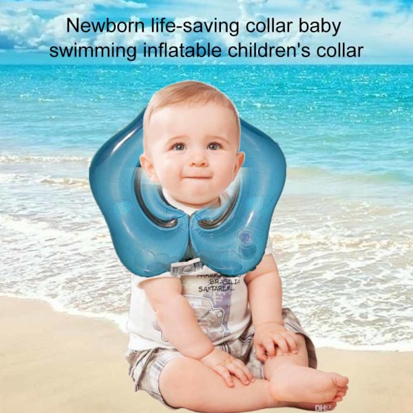 Baby Nackring Flytring för badkar simning, Sim Flytring för