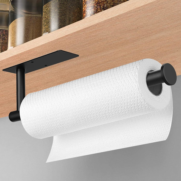 Pappershåndkleholder, selvklebende eller borekjøkkenrullholder Unde