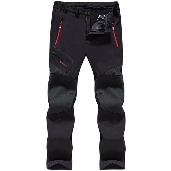 Arbeidsbukser Utendørs Fleece Bukser Unisex Vanntett Soft Shell