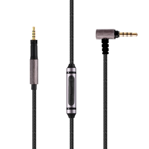 Ljudkabel för Hörlurar Sennheiser Momentum Momentum 2.0 On Ear Over Ear Hörlurar Skjutreglage Volymkontroll Silver
