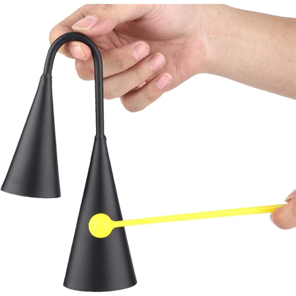 To-farget stål kubjelle, to-farget metall dobbel bjelle kubjelle