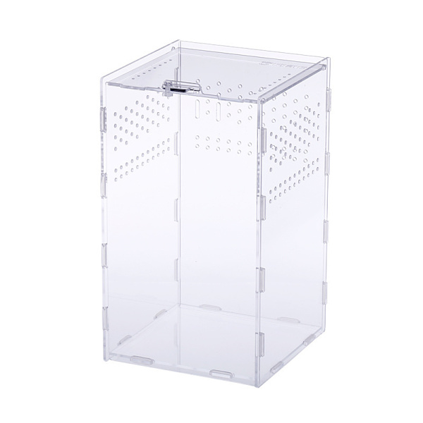 Reptilmatningslåda Avelsbox, Bärbar Akryl Transparent