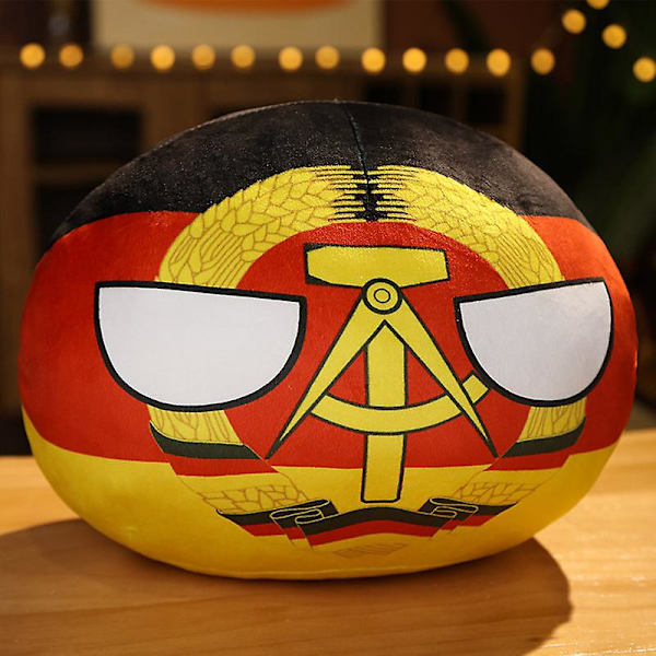 30cm Puolapallo Pehmolelu Täytetty Pehmeä Anime Maa Pallo Pehmo Tyyny Lapsille Gif East German ball
