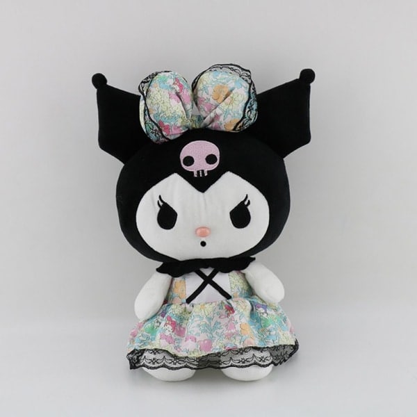 Søte My Melody Cartoon Kuromi Plysjleker Klassisk Grå Classic Grey