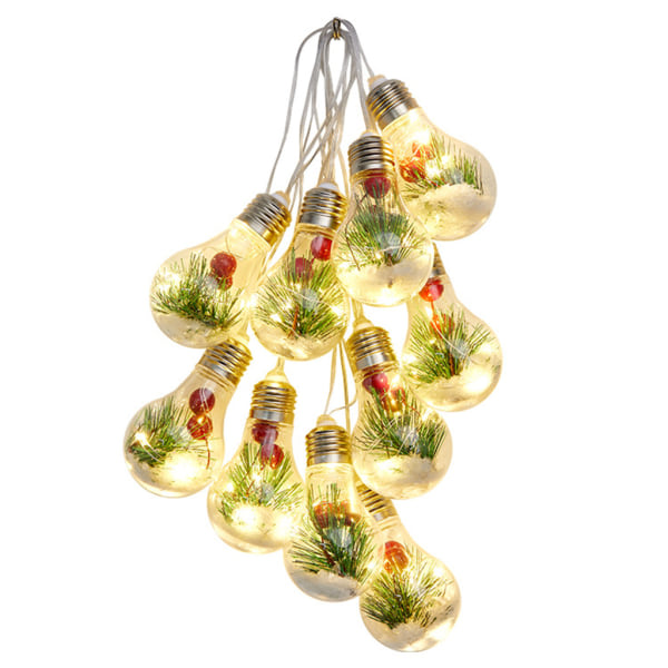 10 kappaleen sarja valonauhasarja Kit Backyard Patio String Light f