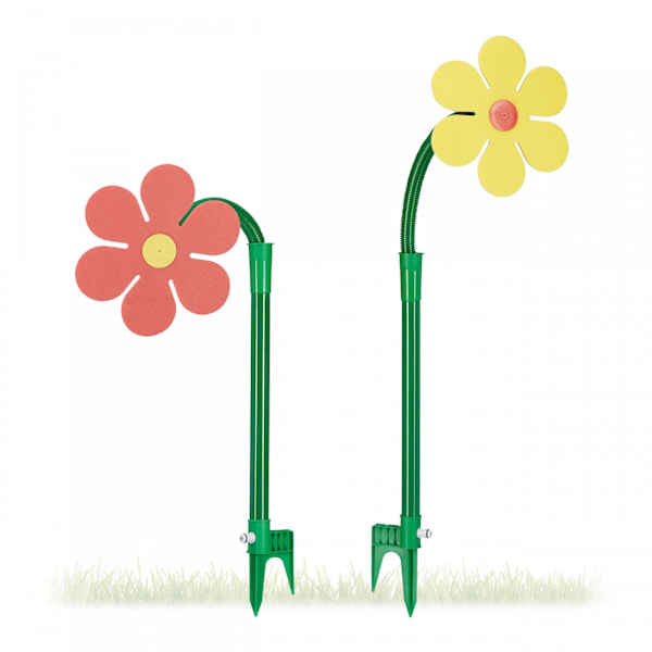 Dansende Daisy Sprinkler, Galne Daisy Sprinkler, Vannings sprinkler for plen, Hage vanningsverktøy, for hage, plen yellow