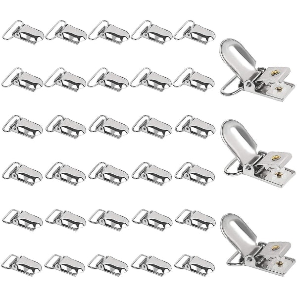 30 stk. Selespænder, Sutteclips, DIY Seleremspænder Sutteclips til Baby
