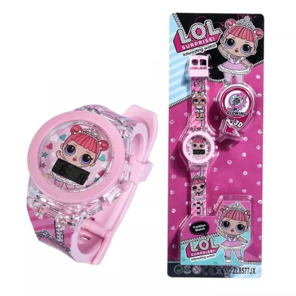 Kello Piirretty Flash Spiderman Frozen Elsa-pres Frozen Watch