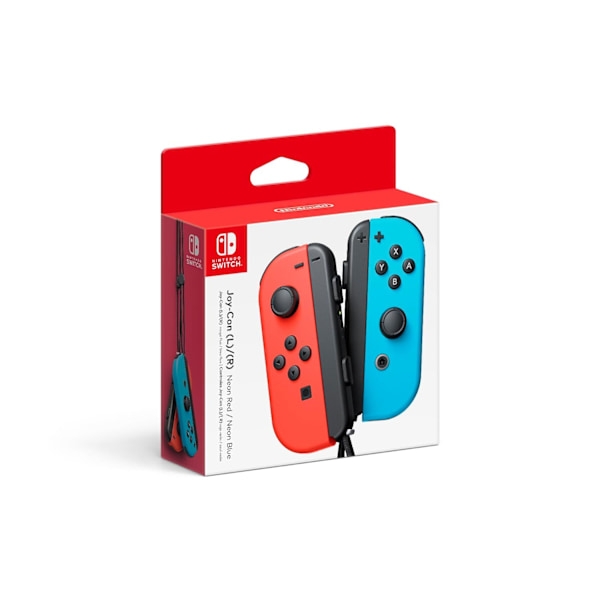 Nintendo Joy-Con (L/H) - Neonröd/Neonblå