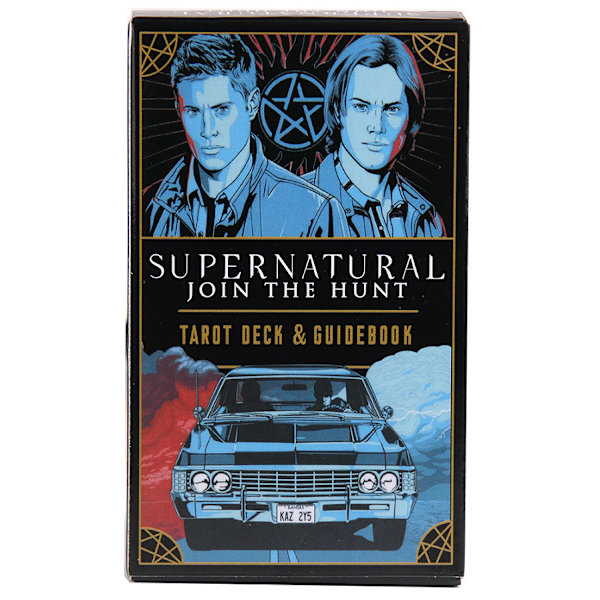 Overnaturlige tarotkort Spredning af kort