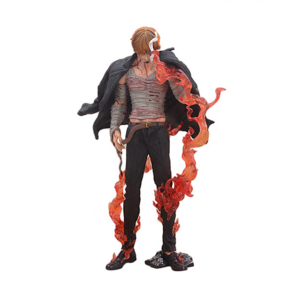 Blod Sanji Figur One Piece Anime Legetøj Model 28 cm