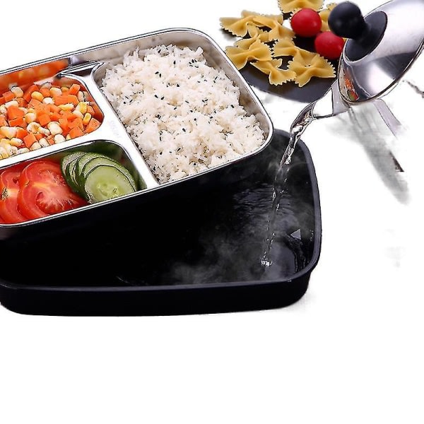 Lunchlåda i rostfritt stål Portable Picni