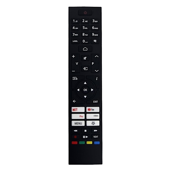 Universal Smart LED TV-fjärrkontroll CT-8564 för Toshiba Svart M black m
