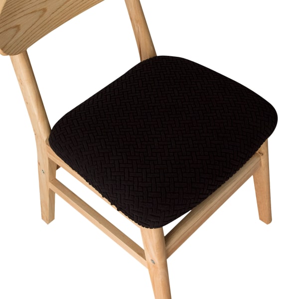 4-pack Långt Galler Dammsäkert Överdrag Polarfleece Cover - Svart