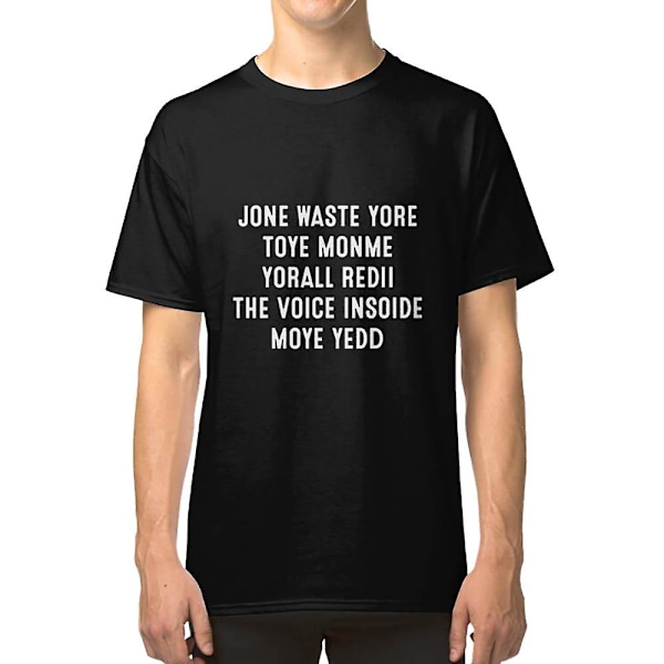 Jone Waste Yore Toye Monme Yorall Redii T-skjorte L