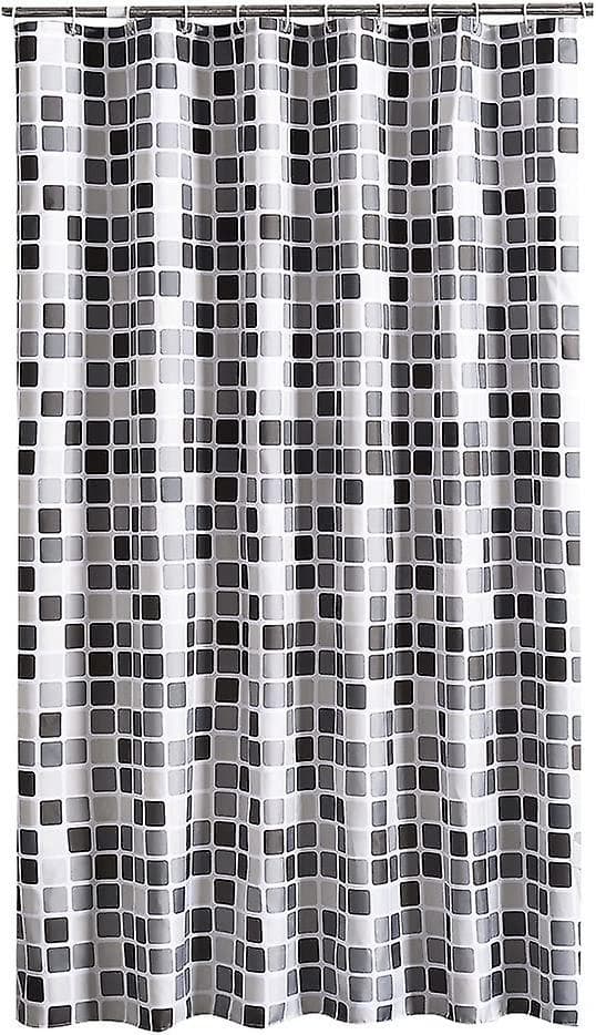 Bruseforhæng 200 x 220 cm (BxH), skimmelresistent, antibakteriel -FA-