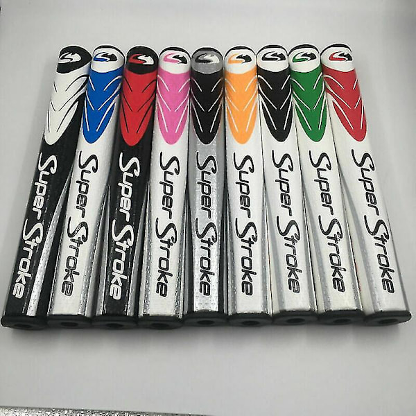 Golf Sport Super Stroke Puttergreb Ultra Slim Mid Slim Fat So 2.0 3.0 5.0 Hvid White 2
