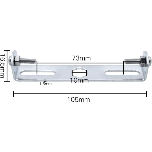 Kattoplafongin pidike Riippuvalaisimen kiinnikkeet, 100 mm [4 kpl]