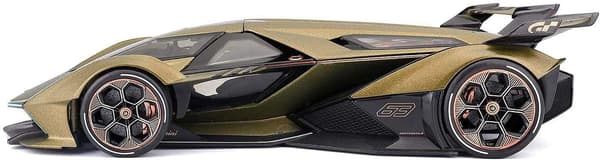 Trykstøbt model i skala 1/22 kompatibel med Lamborghini Replica V12-FA-