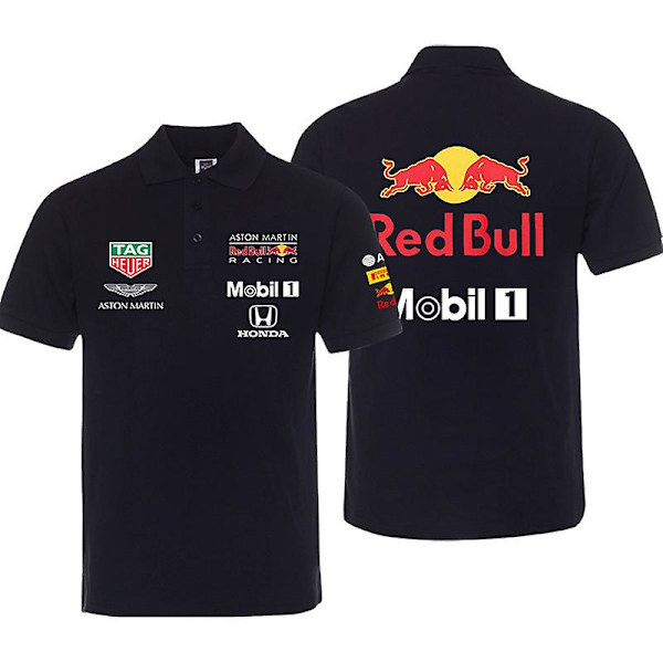 F1-kilpa-asu Red Bull Racing -asu Lyhythihainen Merensininen 3XL