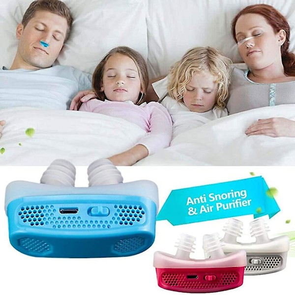 Anti-snorking utstyr Mini Cpap Anti-snorking elektronisk D