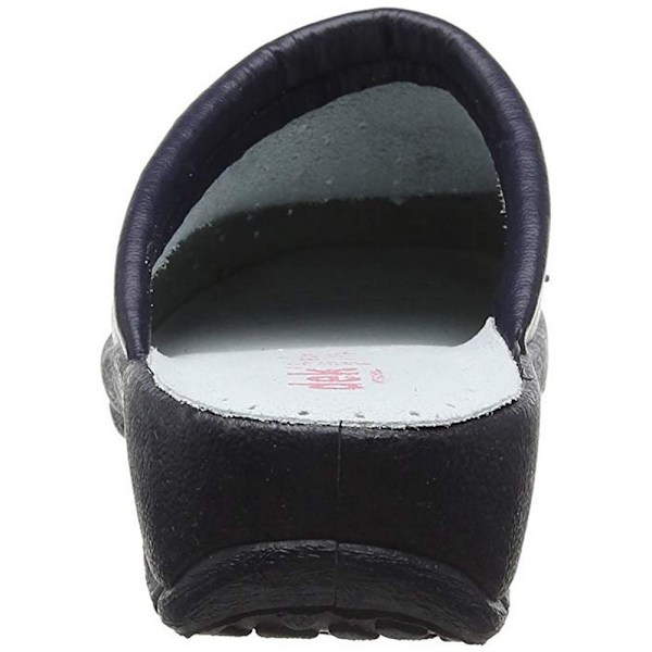 Dek Dam/Dam Läder Clogs 38 EUR Marinblå 38 EUR Navy Blue