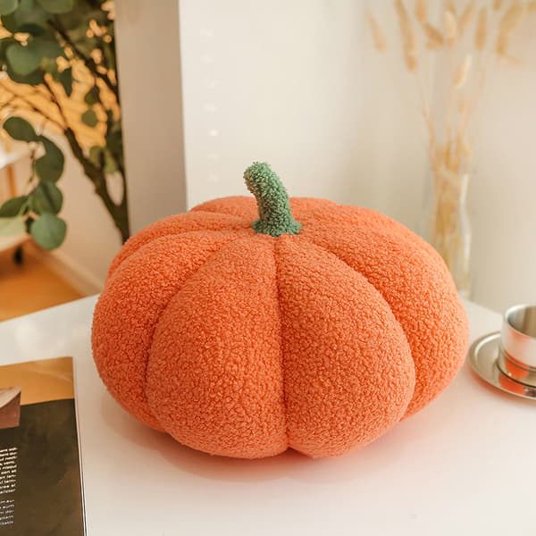 Lett halloween gresskar pyntepute fylt gresskar Plus-FA6- Orange