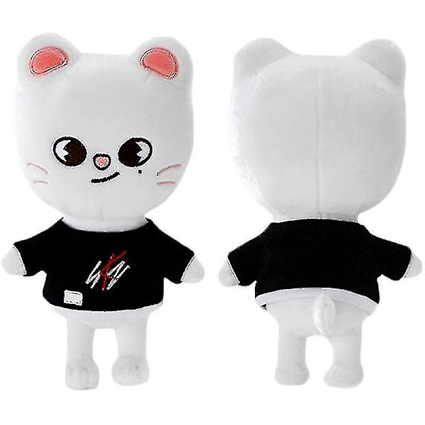 Cartoon Stray Kids Skzoo Plyschleksaker 21 cm Plyschdocka Bbokari Wolf Chan Leebit Dwaekki Jinir Wolf Chan