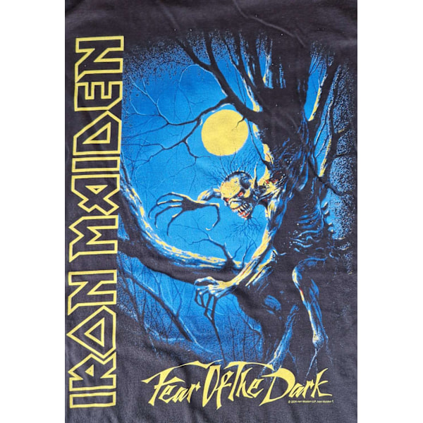 Iron Maiden Fear of the Dark T-paita Musta M Black