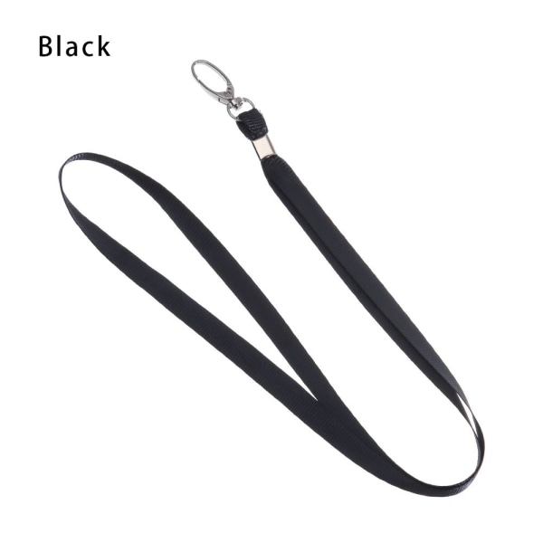 1 stk. Halsbånd Lanyards ID-kortholder SORT Black