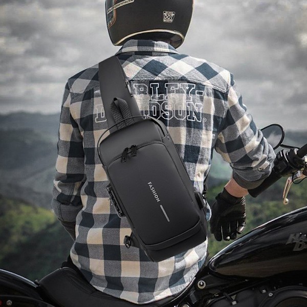Utendørs Reise Messenger Ryggsekk Messenger Skulderpose color C