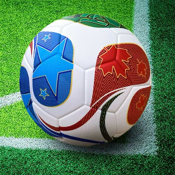 2026 VM Fotboll Storlek 5 Träningsmatchboll Utomhussportutrustning-FA-