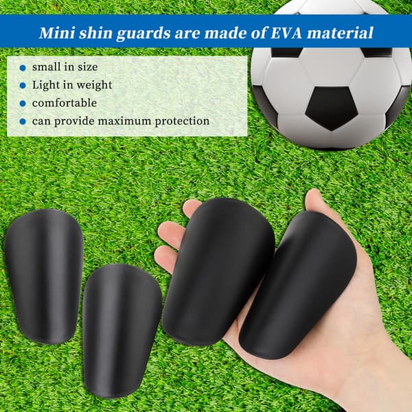 2 Mini Soccer Shin Guards, Soccer Training Equipment, Protective Gear, Shin Guards and Foot Guards.-FA-