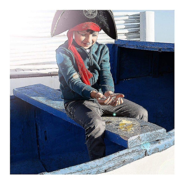 Skattkista Piratguldmynt Set
