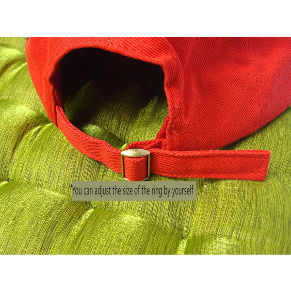 Broderad keps Unisex justerbar fotbollsk kep
