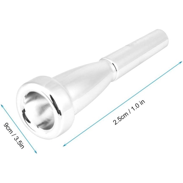 Trompetmunnstykke, 3C størrelse instrument, trompetmunnstykke