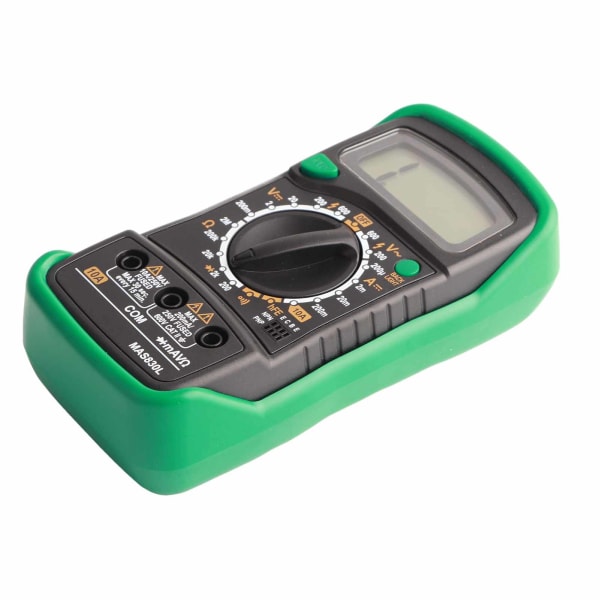 MAS830L Digital multimeter Bärbar högprecisionsknapp Elektrikermätare Digital voltmeter
