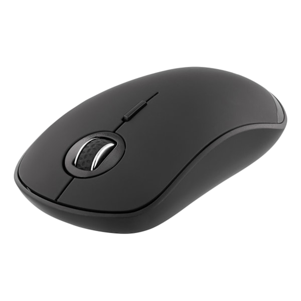 DELTACO Tyst trådlös mus, Bluetooth, 1x AA, 800-1600 DPI, 125 Hz, svart 100