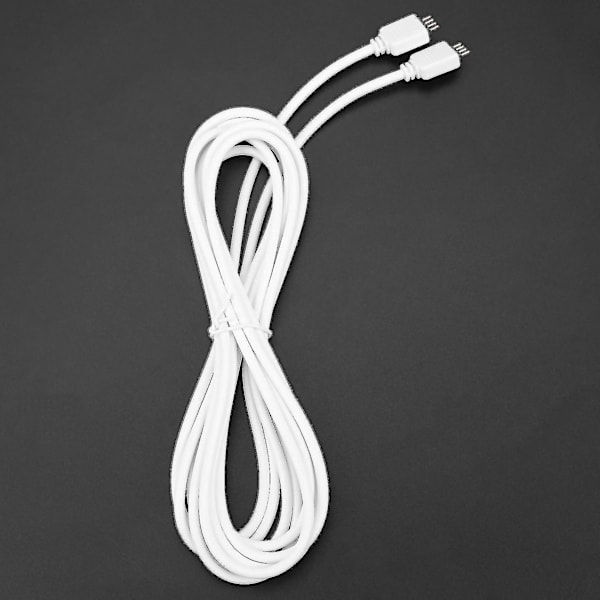 4-stifts förlängningskabel Kabelkontakt Rgb 5050 3528 Led Strip Ljuslängd: