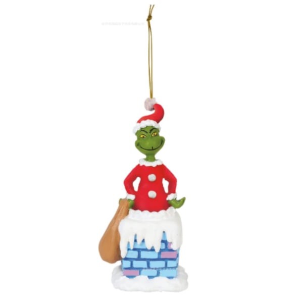 Julgrinch prydnad julgran hängande dekor figur hänge D