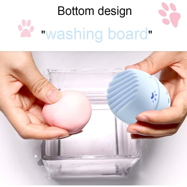 2 stk. Beauty Blender-holder Kosmetisk svamp tørretumbler kapsel katt