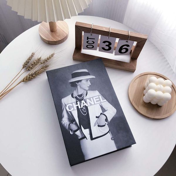 Engelsk sammenklappelig falsk bog Sammenklappelig fotografi rekvisit Bogdekoration til restaura Folding Style 11