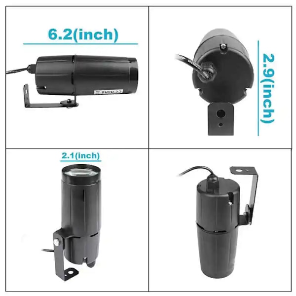 LED Stage Beam Spotlight rose Red