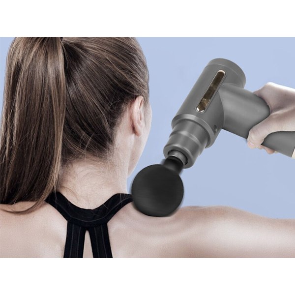 Hierontalaite / Lihaspistooli / Massagepistooli - Langaton gray 750
