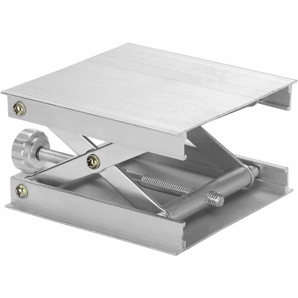 Populär aluminiumlegering, lasernivå lyftplattformsfäste Utjämningsmaskin Lyftfäste 62mm Höjdjusterbar Hållbar (Färg: Lyftande